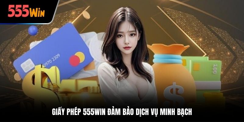 Giấy phép đảm bảo dịch vụ minh bạch tại nhà cái